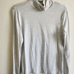 Banana Republic Light Gray Turtleneck Sweater